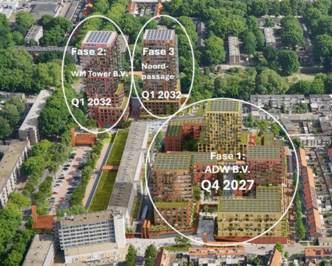 Grootschalige vernieuwing van Tilburgse Westermarkt start eind 2027 met drie fasen
