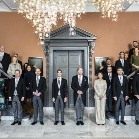 Koninklijke beëdiging van nieuwe premier Rob Jetten en kabinet in Den Haag