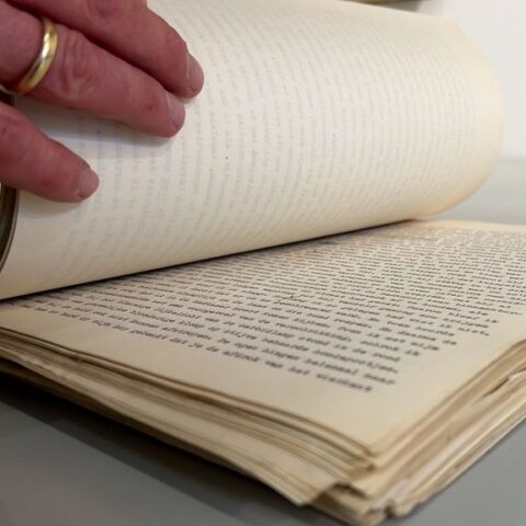 Manuscript van Jan Wolkers geveild voor 1900 euro in IJsselstein