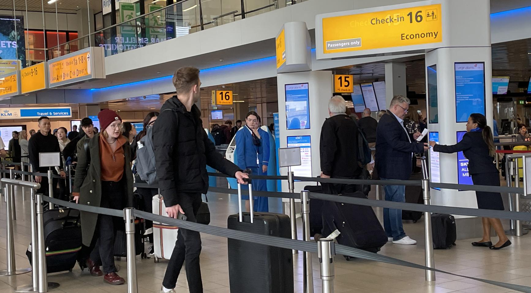 Meer dan 78,4 miljoen reizigers passeerden Nederlandse luchthavens vorig jaar