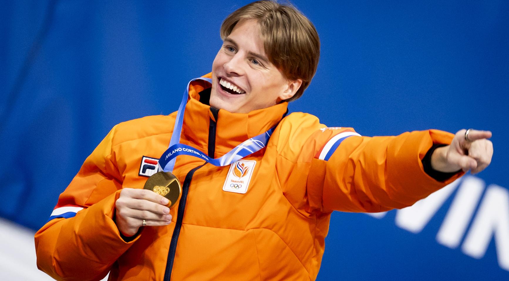 Nederlandse mannen winnen eerste Olympische goud in estafette shorttrack op Winterspelen in Milaan