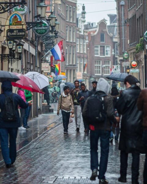 Zompige, ongebruikelijke milde zondag kondigt warmere week aan in Nederland