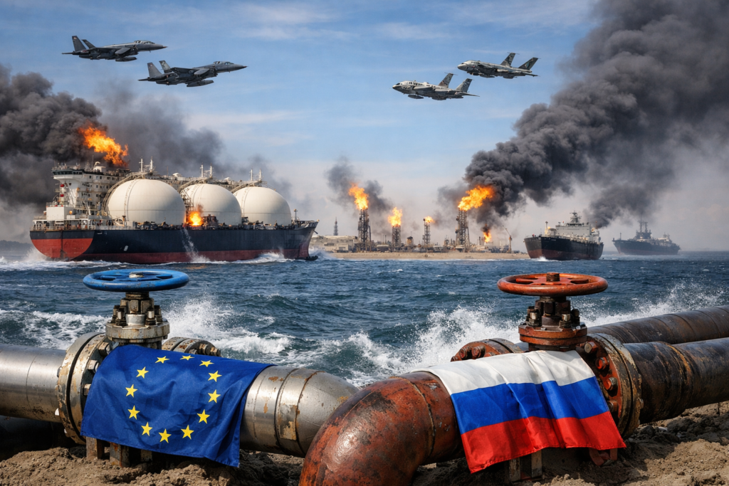 Perzische Golf-crisis zet Europese onafhankelijkheid van Russische energie op het spel