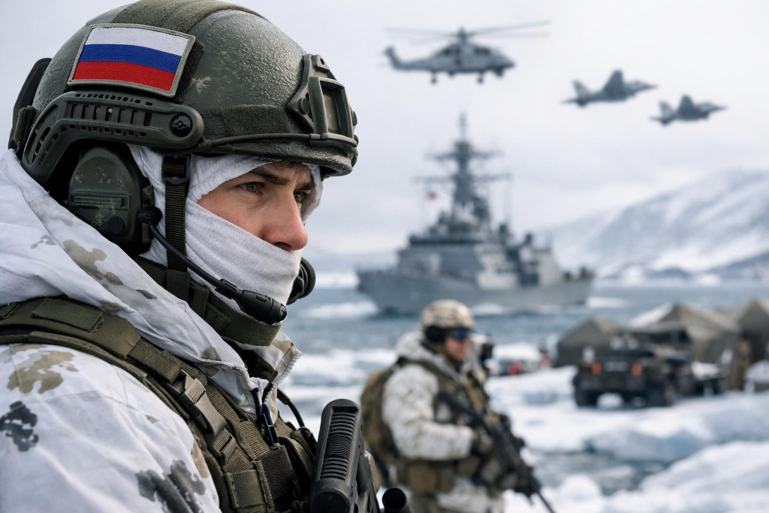 Rusland beschuldigt NAVO van Arctische destabilisatie terwijl eigen militarisering escaleert