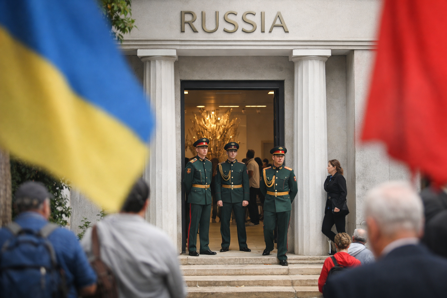 Rusland keert terug op Venetiaanse Biënnale ondanks voortdurende oorlog in Oekraïne