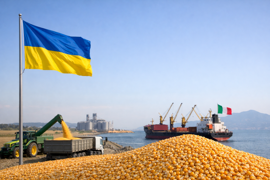 Oekraïne versterkt positie als cruciale maïsexporteur voor Italië binnen EU