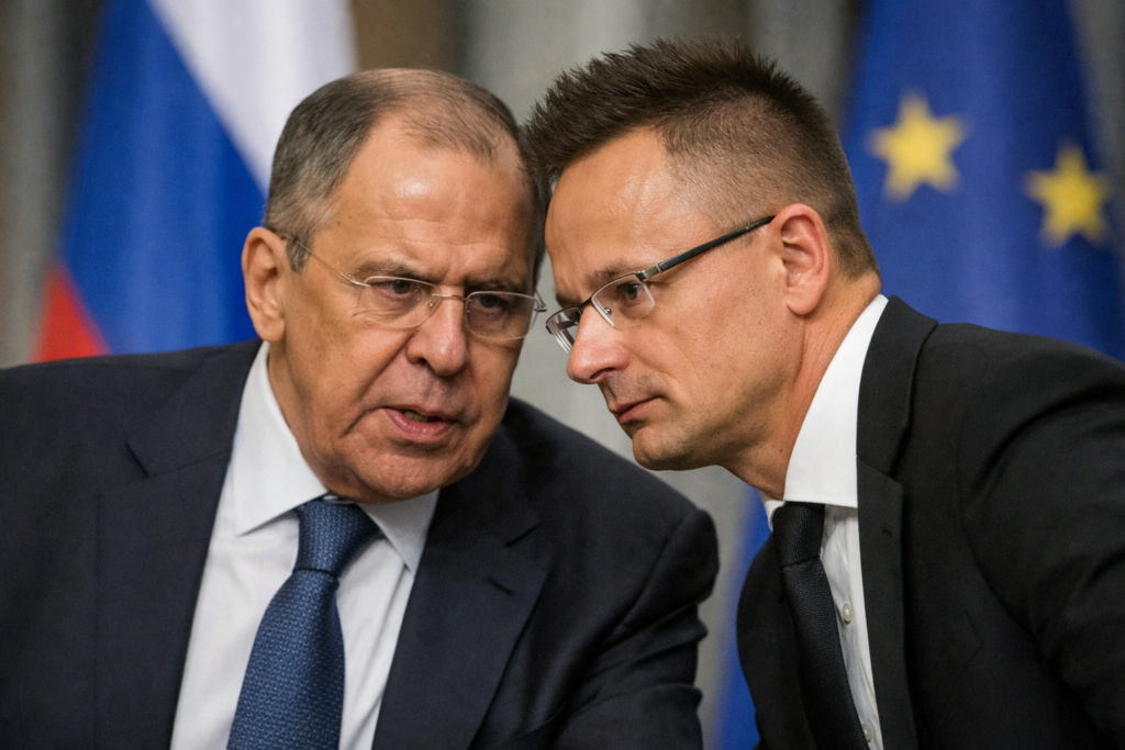 Geheime banden blootgelegd: Hoe Lavrov via Hongaarse minister Russische sancties probeerde te saboteren