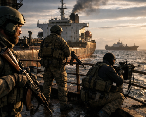 Wagner-huurlingen opereren op Russische schaduwtankers in Oostzee