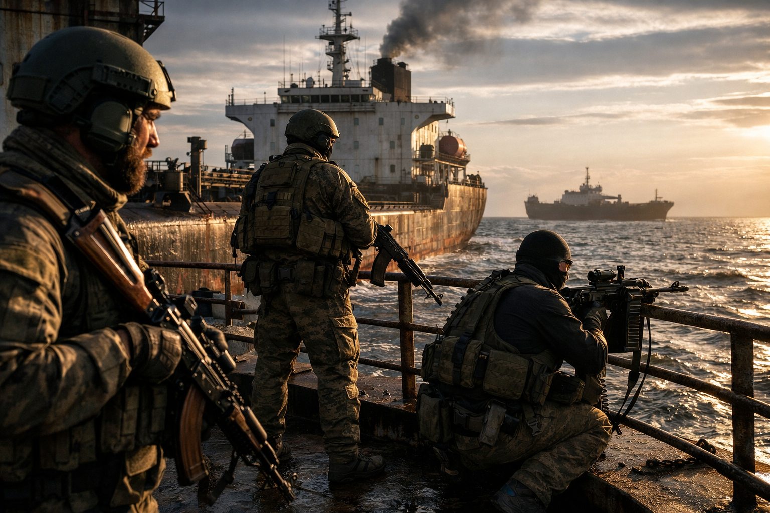 Wagner-huurlingen opereren op Russische schaduwtankers in Oostzee