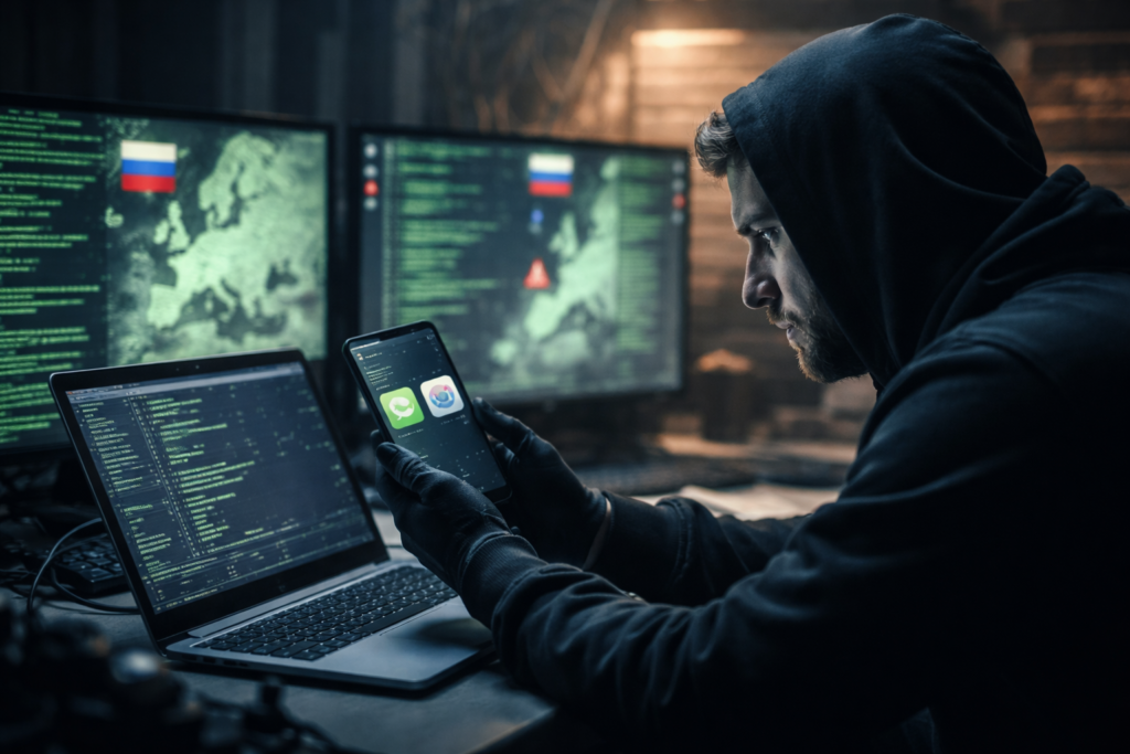 Europese inlichtingendiensten ontmaskeren Russische hackerscampagne tegen overheidsfunctionarissen op WhatsApp en Signal
