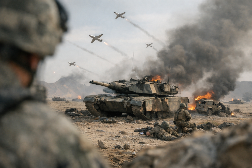 Amerikaans offensief in Iran vastgelopen door massale drone-aanvallen en gebrek aan grondtroepen