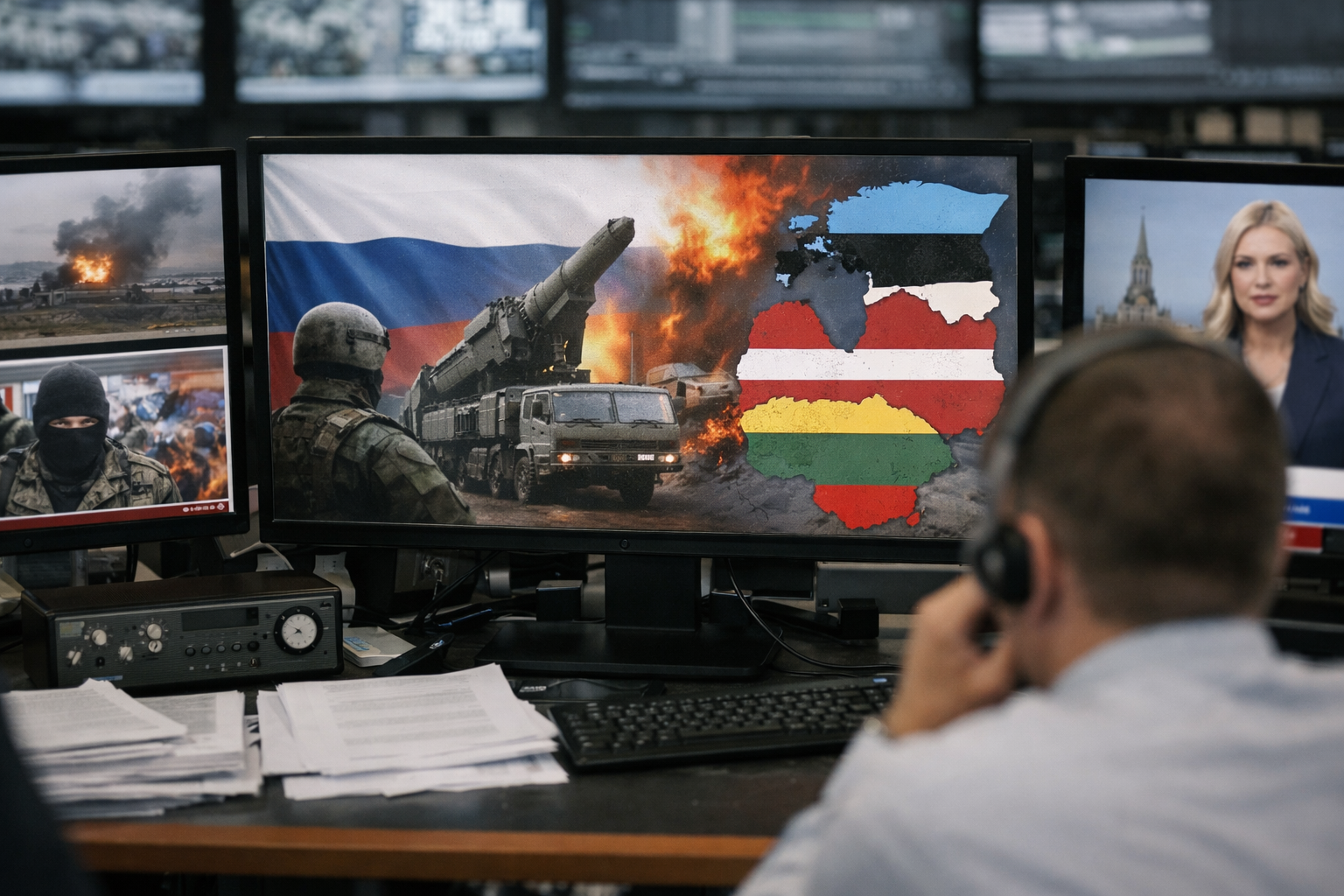 Rusland lanceert desinformatiecampagne tegen Baltische staten na Oekraïense drone-aanval