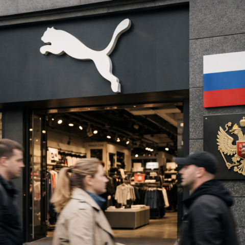 Puma legt juridische basis voor terugkeer op Russische markt met nieuwe handelsmerken