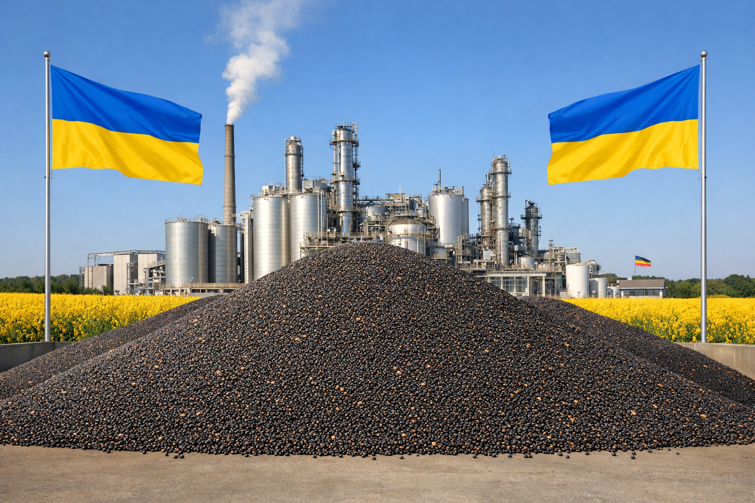 Oekraïens raapzaad verzekert Duitse verwerkingscapaciteit tijdens Europese prijspiek