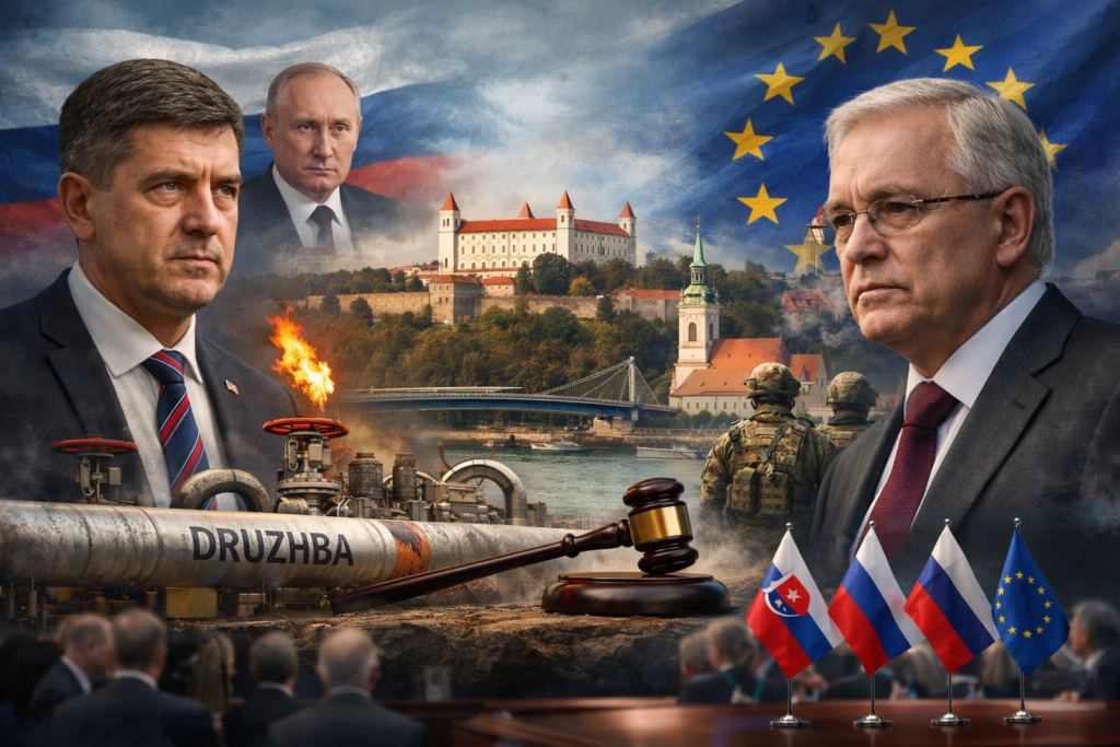 Bratislava balanceert tussen diplomatie en druk van bondgenoten na gesprek met Russische ambassadeur