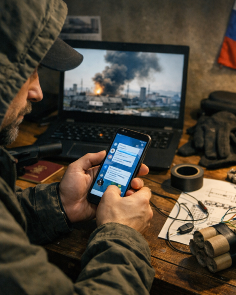 Russische geheime diensten werven gewone Europeanen aan voor sabotage via Telegram