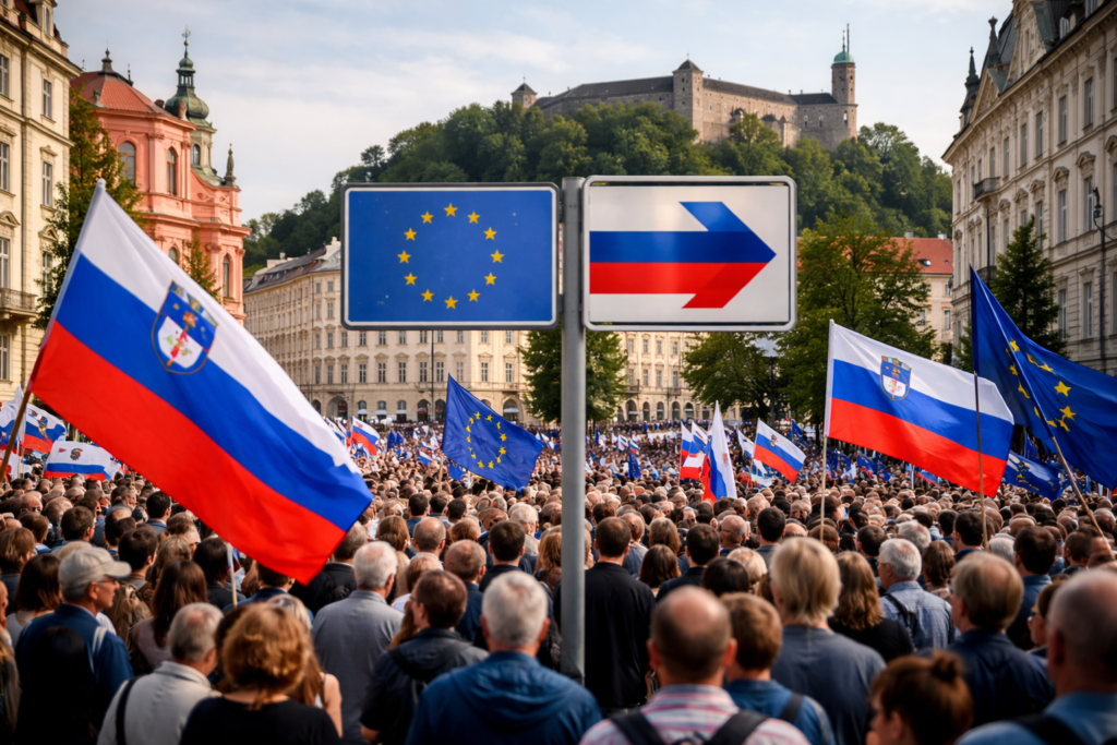 Slovenië op historisch kruispunt: verkiezingen bepalen toekomstige koers tussen Europa en rechts populisme