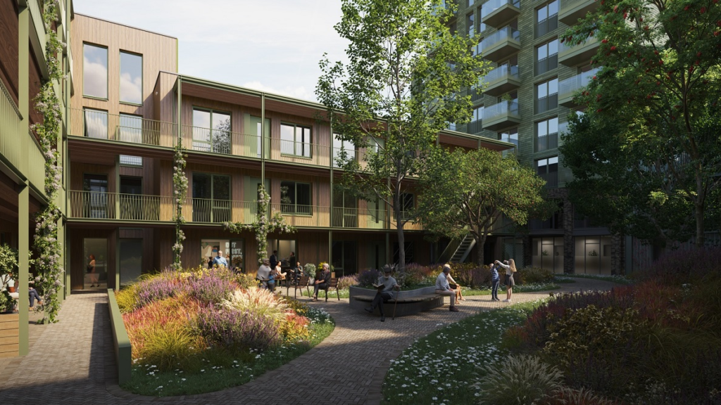 Banne Noord Amsterdam krijgt woontoren en seniorenwoningen met lage MPG-score van 0,5