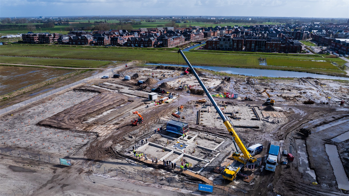 Bouw van 286 verplaatsbare woningen in Amersfoort-Bovenduist gestart