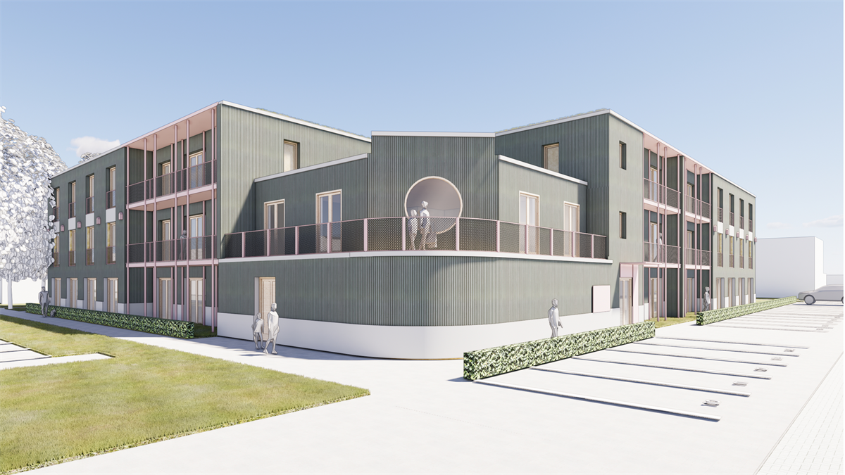 Care4Good realiseert 65 tijdelijke huurwoningen in Heemskerk voor mensen met afstand tot de woningmarkt