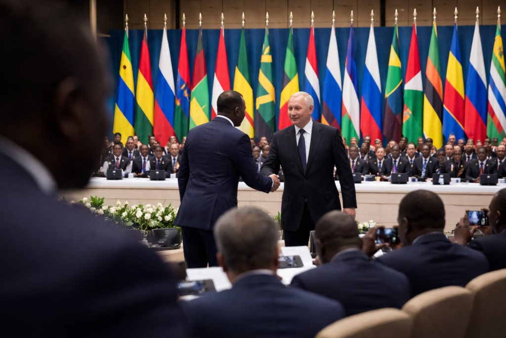 Moskou consolideert Afrika-strategie met derde top die VS-positie ondermijnt