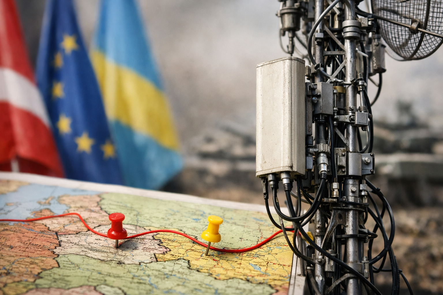 Westerse radiomasten bereiken Russische frontlinies via omwegen in Letland en Kazachstan