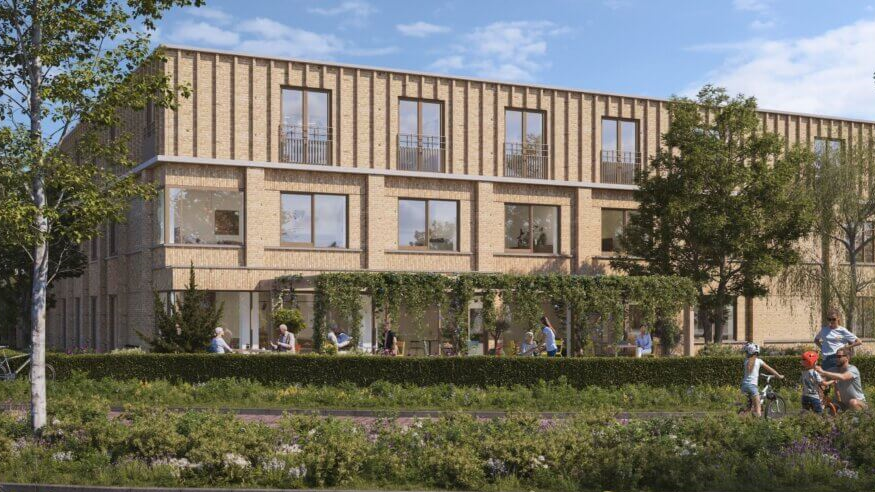 Duurzaam woon-zorgcomplex voor mensen met dementie in Uithoorn in aanleg