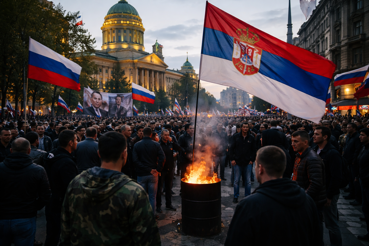 Servië functioneert als cruciale uitvalsbasis voor Russische destabilisatie-operaties in Europa