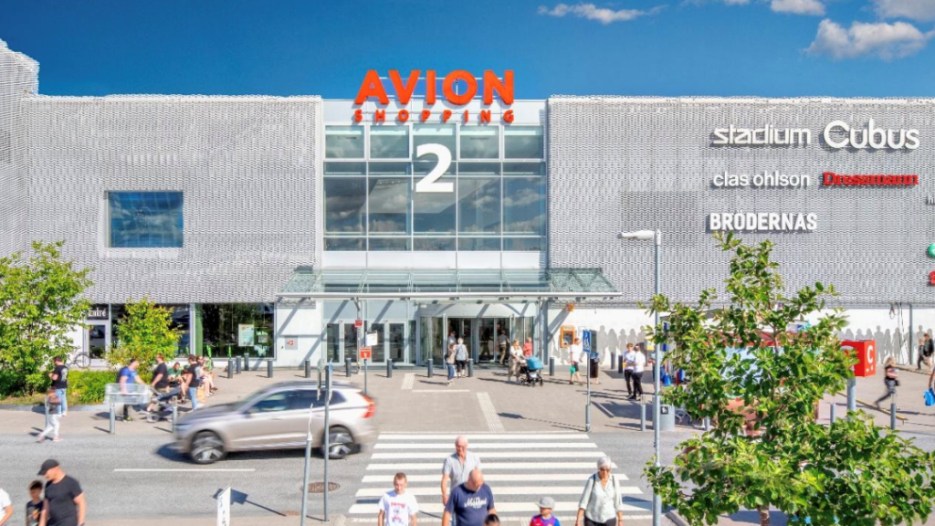Eurocommercial breidt uit in Zweden met aankoop winkelcentrum Avion voor € 110 miljoen