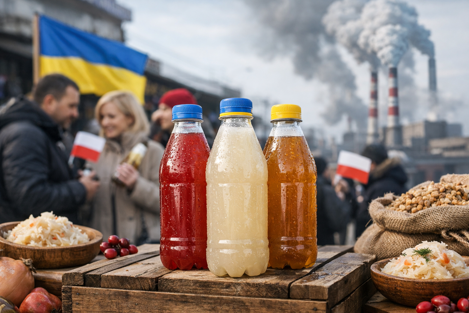 Oekraïens fermentatiedrankmerk verovert Poolse markt terwijl Russische economie onder druk staat