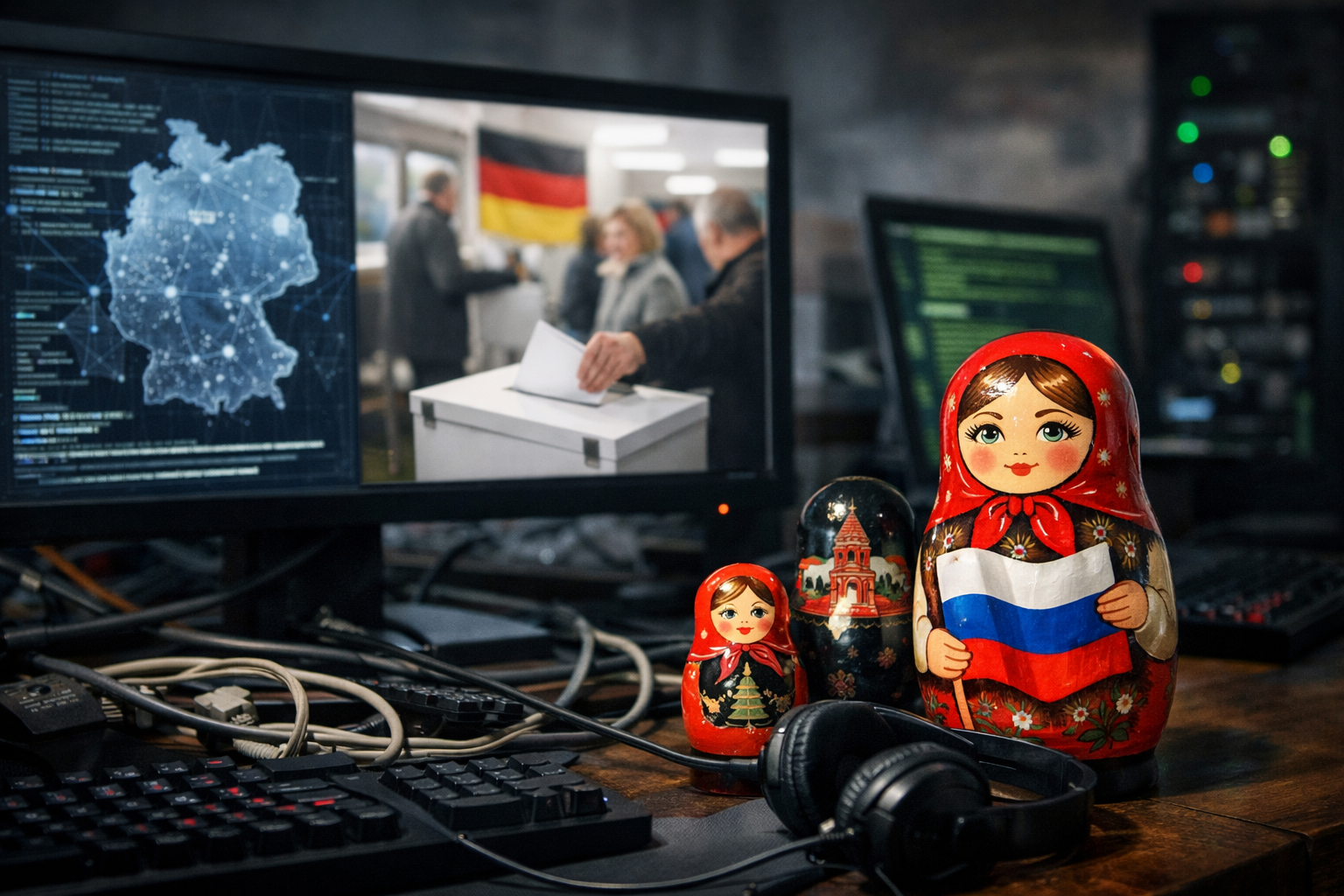 Russisch botnetwerk 'Matroesjka' grijpt in bij Duitse deelstaatverkiezingen met geavanceerde desinformatie