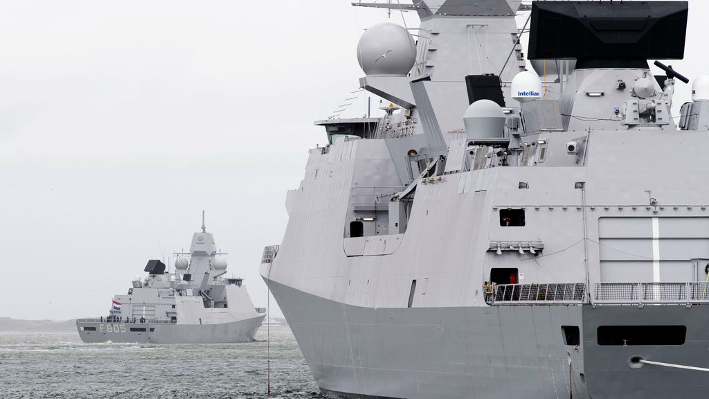 Frankrijk vraagt ondersteuning aan Nederlands marineschip