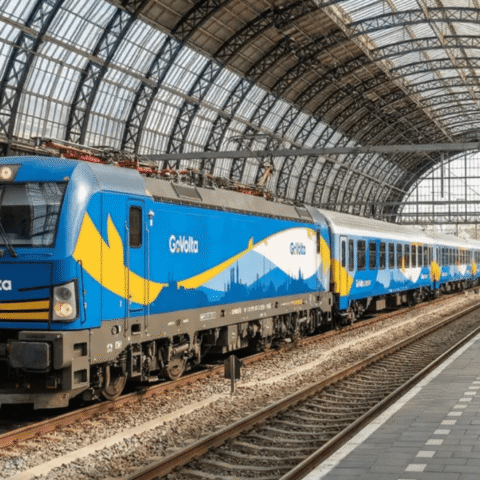 GoVolta начинает курсирование поездов между Амстердамом и Берлином, подключение к Гамбургу завтра