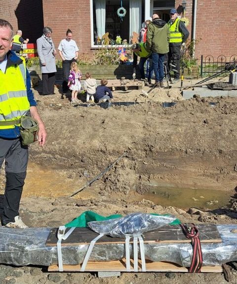 Graafwerk onthult eeuwenoud schip in Wijk bij Duurstede