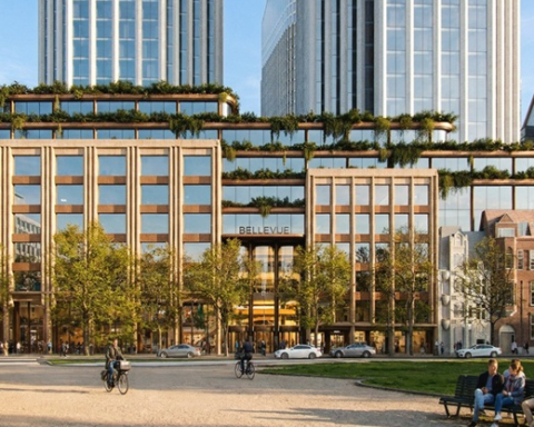 Herontwikkeling Haagse Bellevue-locatie met hoogbouw: omgevingsvergunning in zicht