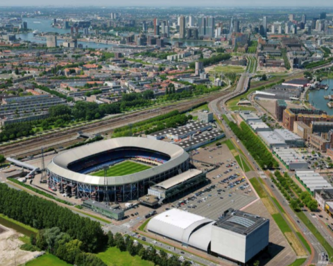 Maximaal 3.000 nieuwe woningen gepland rondom De Kuip in Rotterdam