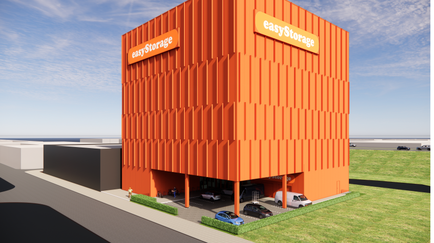 Minerva Development bouwt opslagtoren van dertig meter langs A5 in Amsterdam