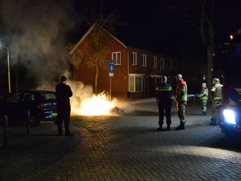 Mobiel toilet in Breda voor de vijfde keer in korte tijd in brand gestoken