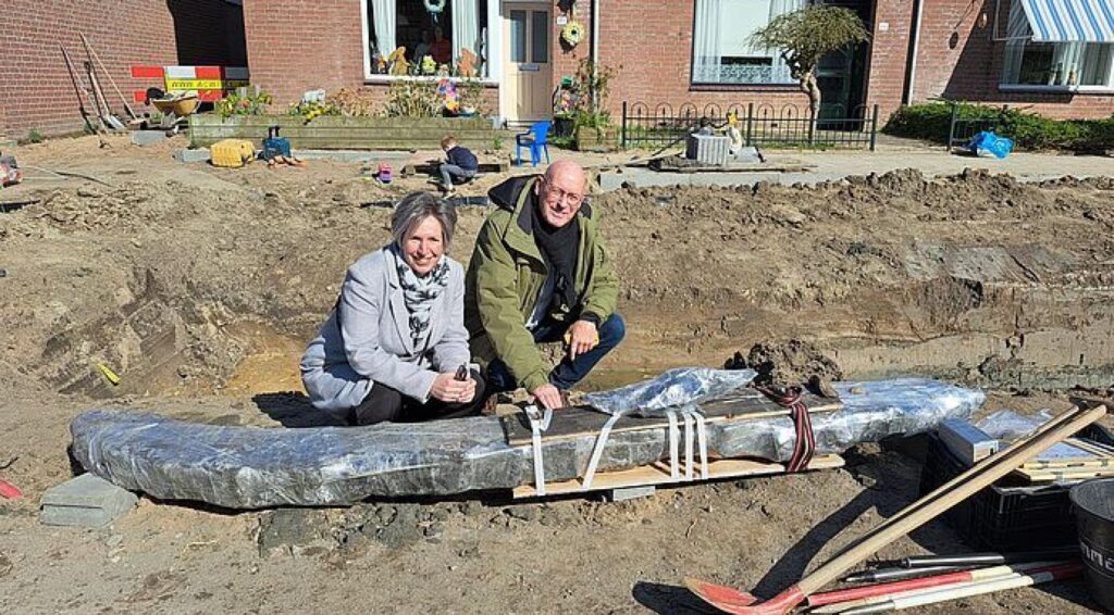 Mogelijk Viking schip ontdekt tijdens bouw in Wijk bij Duurstede, Utrecht