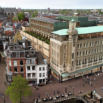 Monumentale V&D in Leiden transformeert tot hotel, winkels en kantoorruimten