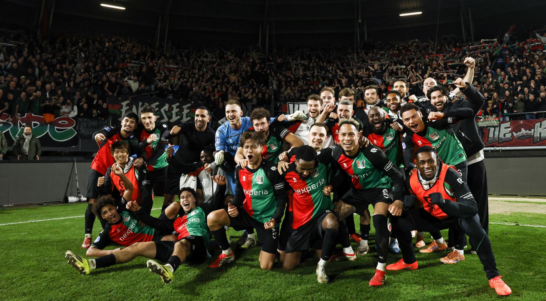 NEC побеждает PSV в матче с пятью голами и выходит в финал Кубка КНВБ