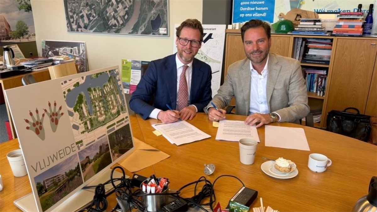 Pure Development ontwikkelt groene Vlijweide in Dordrecht met focus op natuur en ecologische waarde