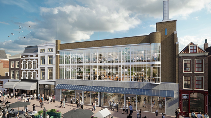 ReShape kiest voor verbouwing oude V & D in Dordrecht na afschaling plannen