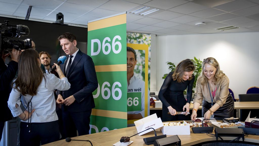 Taart in de Tweede Kamer: partijen claimen alle winst