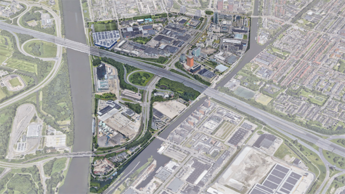 Utrechtse plannen voor Stadseiland-Zuid: vraagstukken rondom Woonboulevard en A12 blijven bestaan