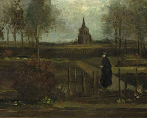 Van Gogh's gestolen schilderij Lentetuin keert na zes jaar terug in Groninger Museum