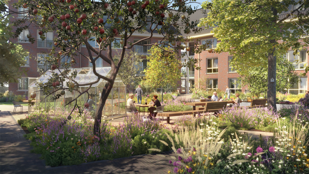 Vorm lanceert seniorenproject Saam in Leiden met 60 appartementen en sociale component