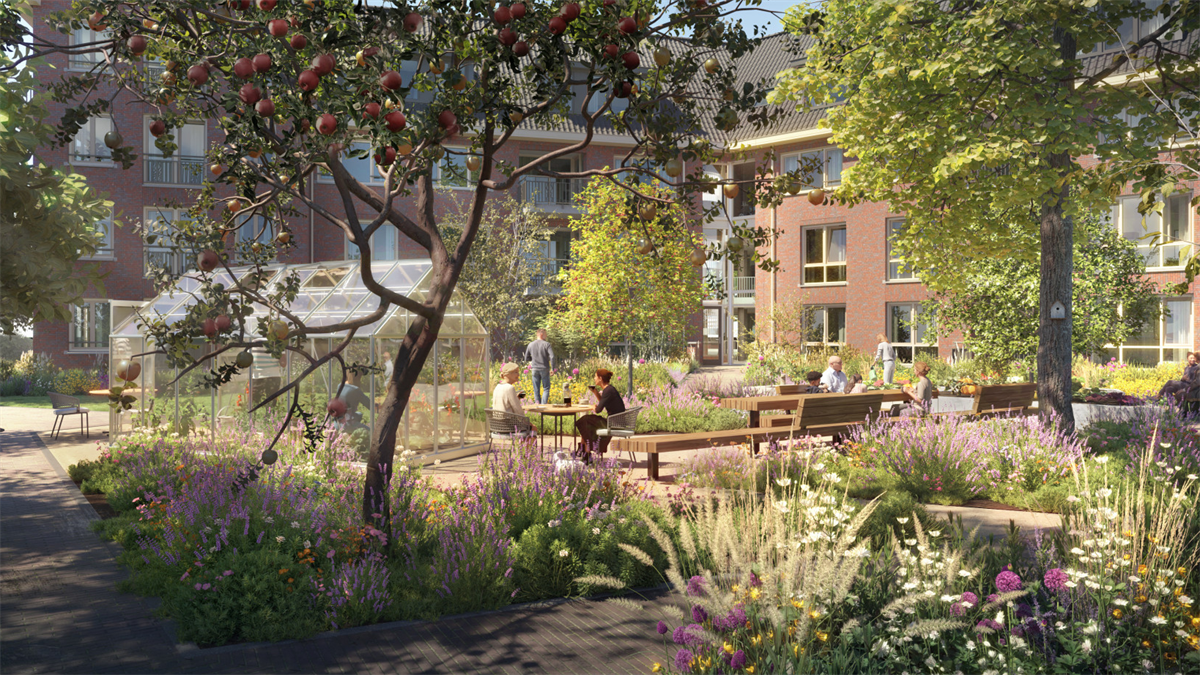 Vorm lanceert seniorenproject Saam in Leiden met 60 appartementen en sociale component