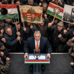 Orbán geconfronteerd met historische protestkreten tijdens eigen verkiezingsrally