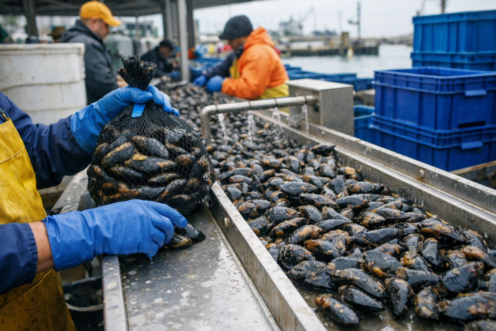 Oekraïense mosselexport naar EU stijgt met 27%, terwijl Russische invloed in regio tanende is